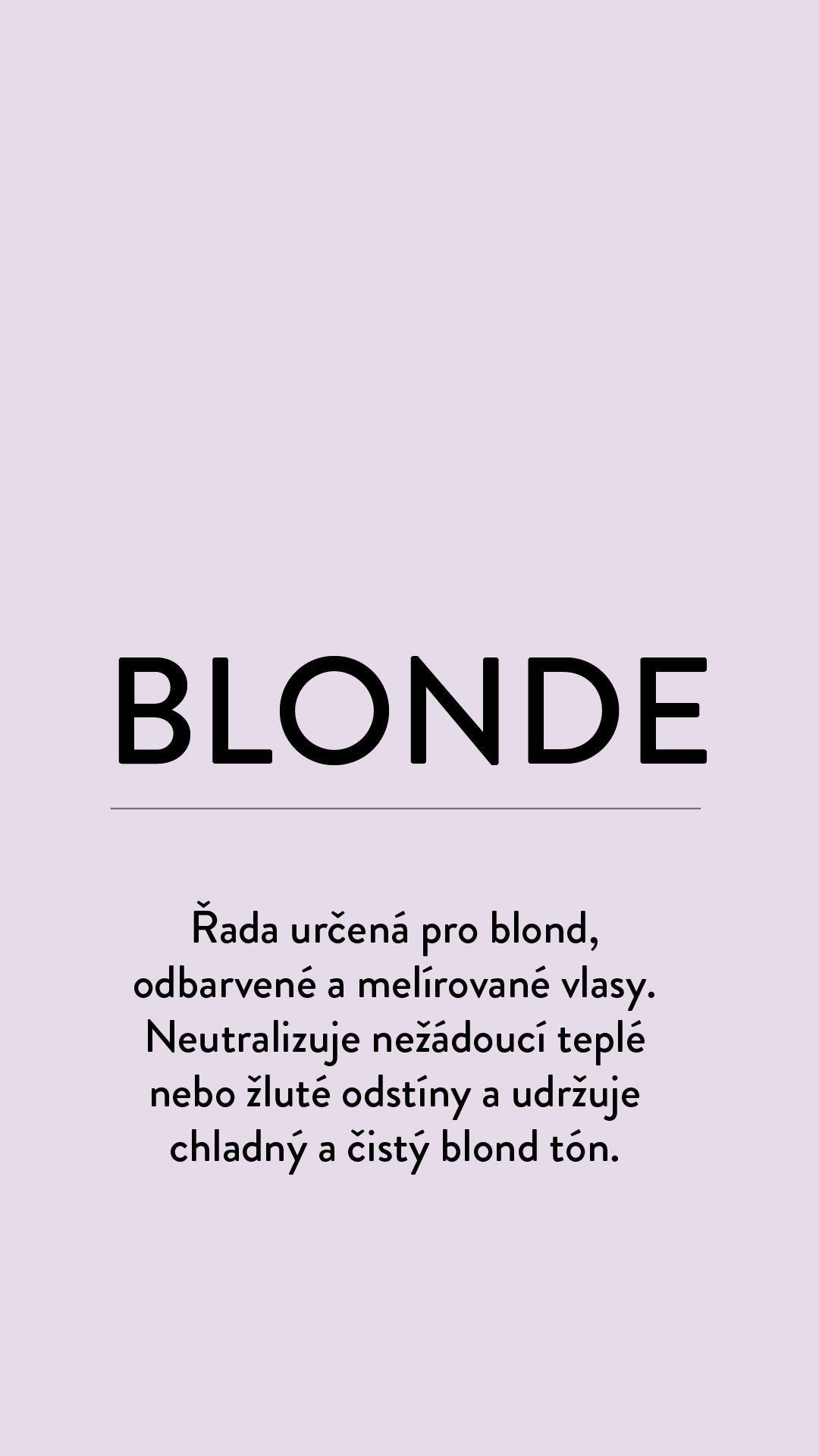BLONDE